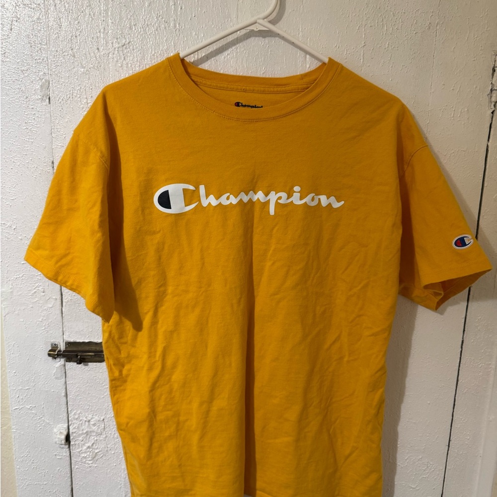 Champion Men's Mustard Tee